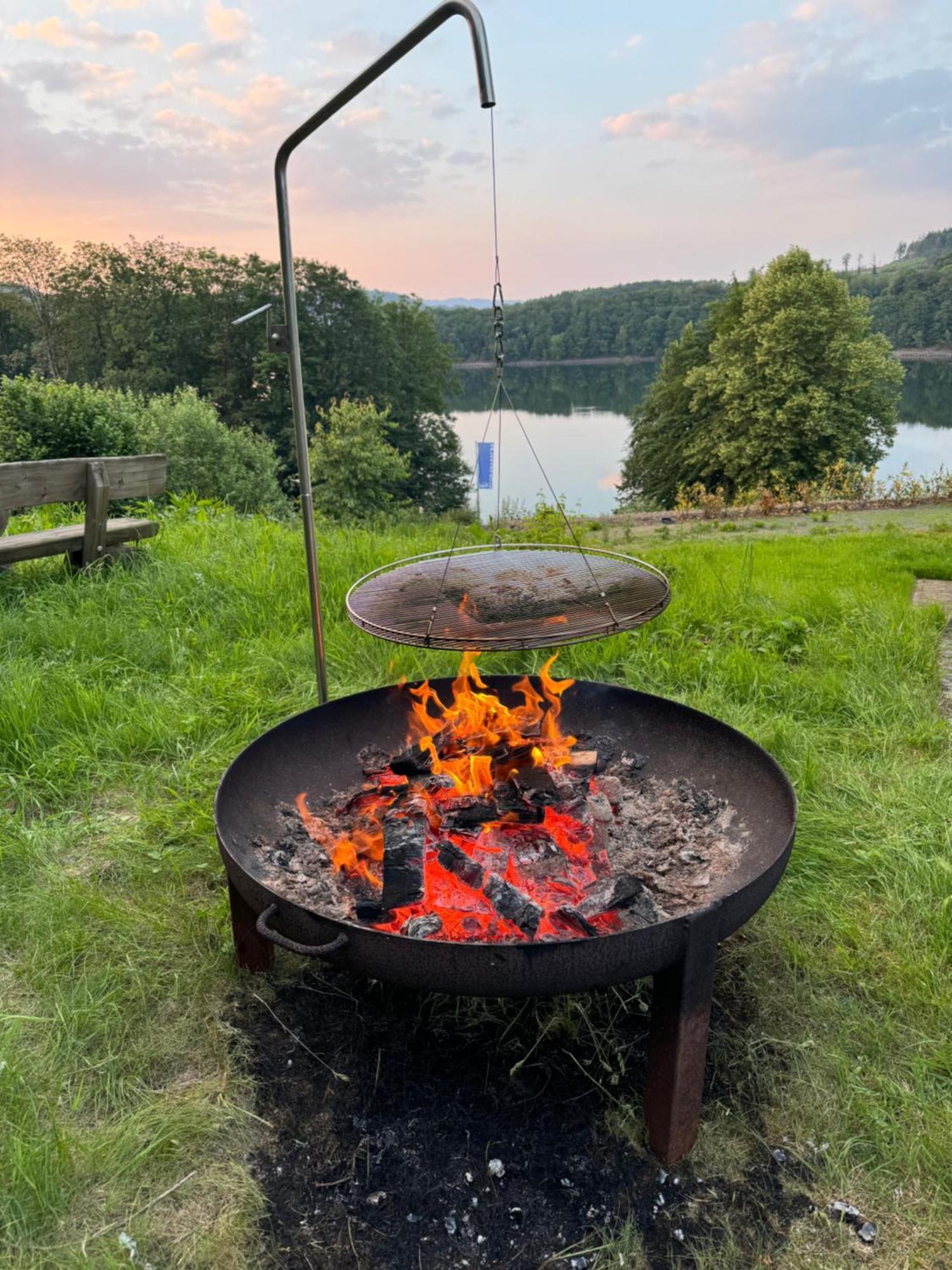 Ommi Kese See-Suite Sauna Biggesee Olpe bei Meschede Exterior foto