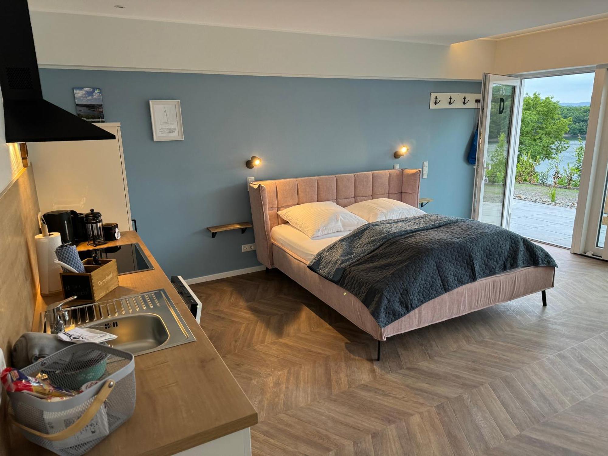 Ommi Kese See-Suite Sauna Biggesee Olpe bei Meschede Exterior foto